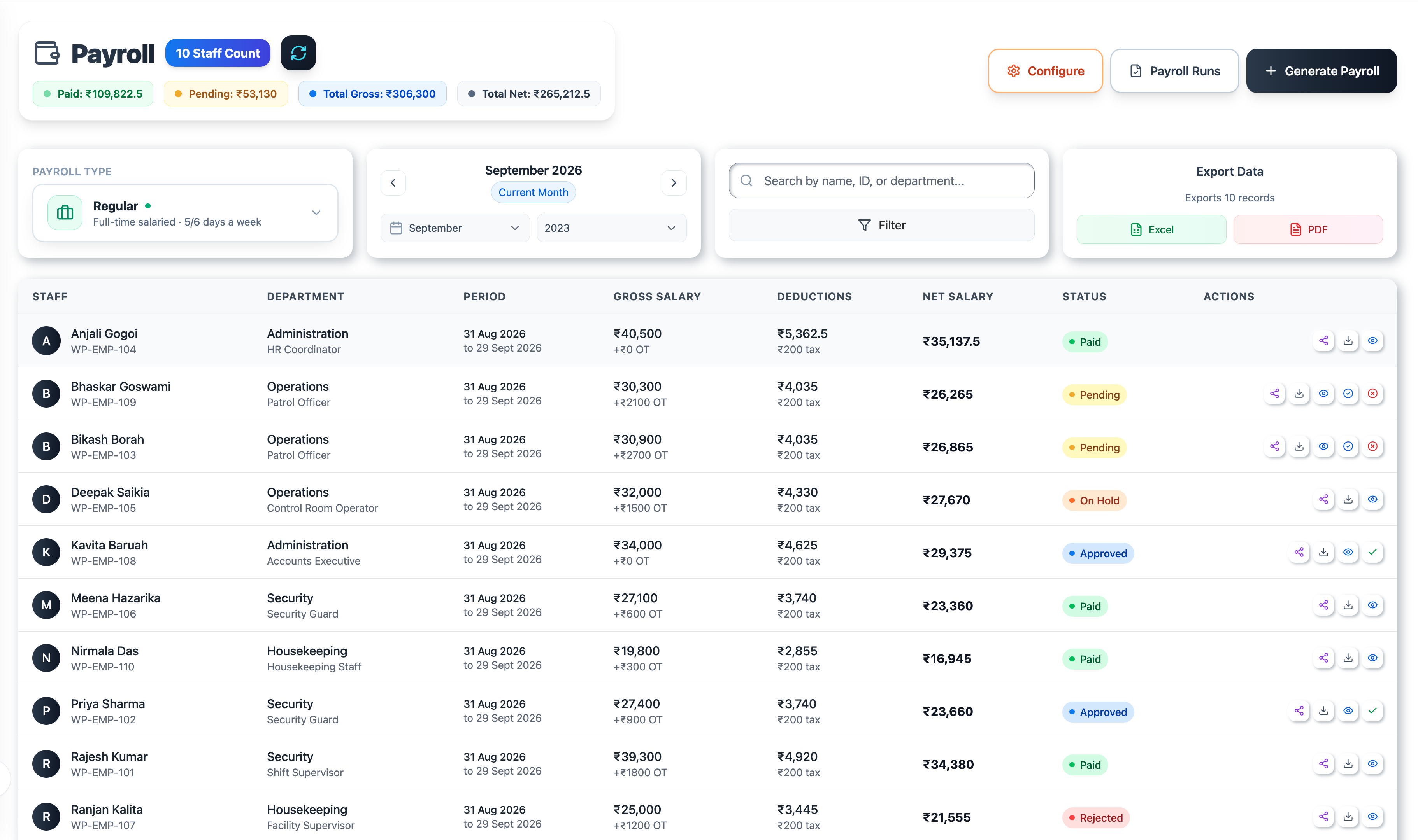 Payroll System